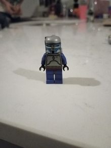 Lego star wars minifigure jango fett baclava head sw0053