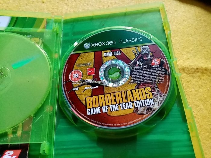 Borderlands Game of the year Xbox 360 games Original