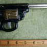 Vintage Rare Metal Double Barrel Pop Gun Image 8