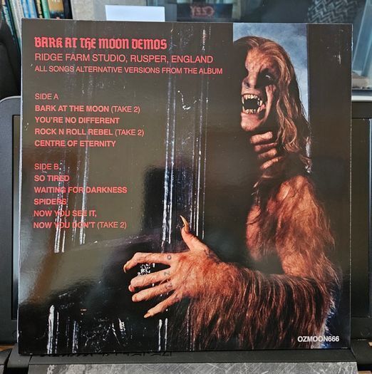 Ozzy Osbourne "Howling At The Moon" Vinyl Album