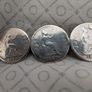 Four x British coins broach Image 4