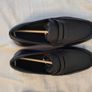 Boston Black Leather Moccassins Image 2