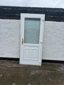 pvc, Back door