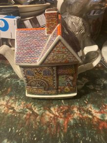Vintage china teapots free postage