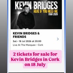 Kevin bridges 18 July, Cork