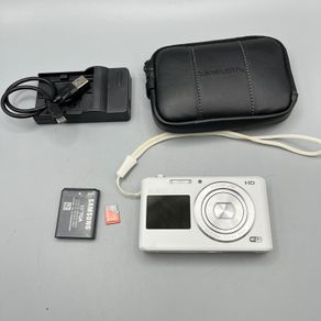 Samsung DV150F 16.2MP Digital Camera W/ Dual Screen - Full Kit -White - 32GB SD
