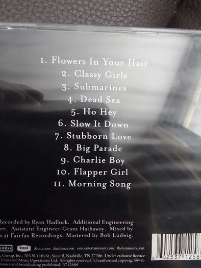 The Lumineers CD