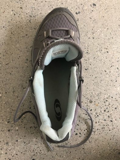 Once worn | Salomon Ladies Trail Shoes | Size 4.5