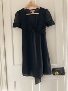 Black Silk Dress