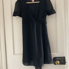 Black Silk Dress