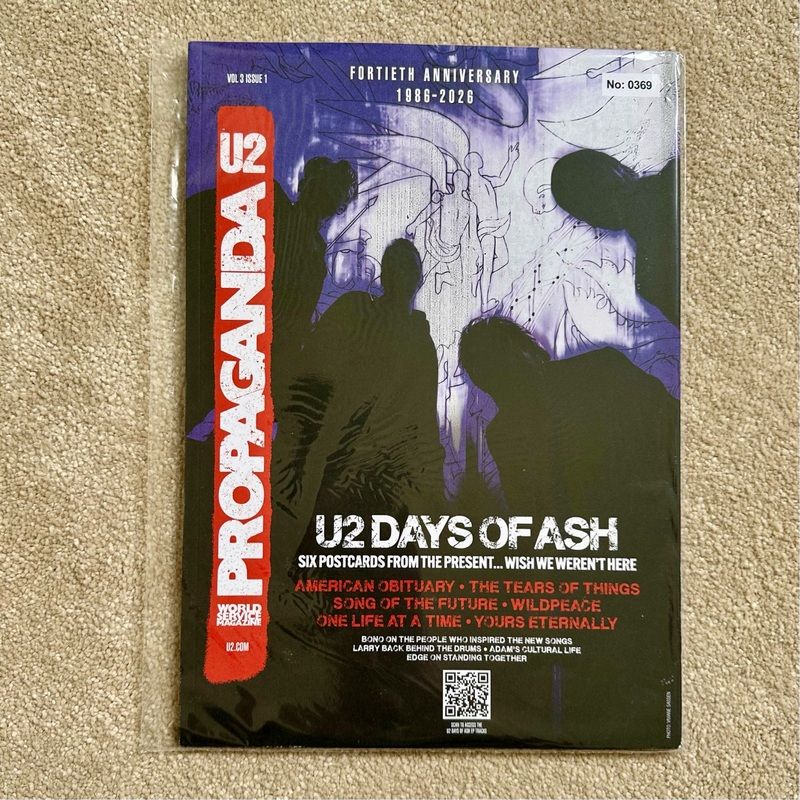 U2 Propaganda Official Fan Magazine 38 Issues For Sale in