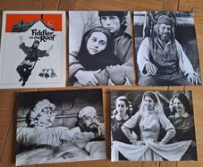 1971 Fiddler On The Roof Press Kit Photos & Pressbook
