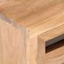 TV Cabinet 110x30x40 cm Solid Acacia Wood Image 3