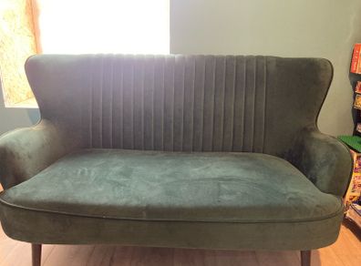green couch