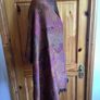 Orange Rust Tones Large Wool Blend Krish Shawl Scarf 70" x22" including postage Image 3