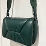 Liu-Jo designer Forest green quilted cross body bag Image 9