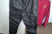 Quiz Leather Trousers