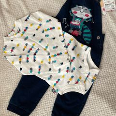 Boboli Dungaree Set - 2 yrs - new with tags