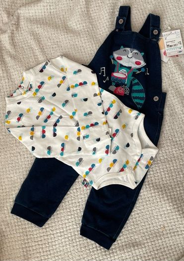 Boboli Dungaree Set - 2 yrs - new with tags