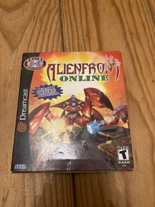 sega dreamcast alienfront online sealed