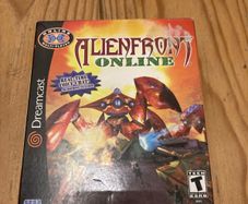 sega dreamcast alienfront online sealed