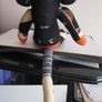 Guitar Sock Monkey Handmade Plush Toy Image 7