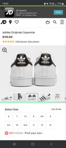 Adidas Superstar Trainers 5.5