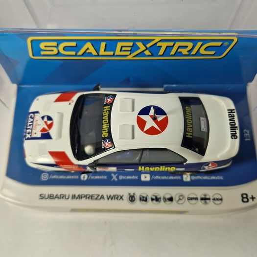 Scalextric C4657 Subaru Impreza WRX 1997 Rally Slot Car ( classic WRC )