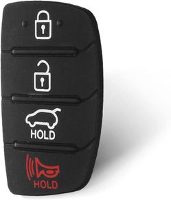 Car key replacement rubber pads Hyundai