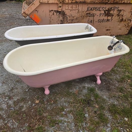 Cast Iron Roll Top