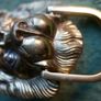 Vintage Brass Lion Door Knocker Image 3