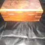 A Beautiful Old Brass and Wooden Jewellery Storage Box Image 4