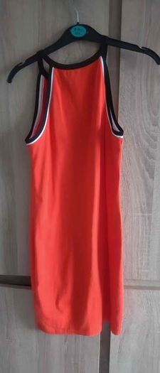 New look Orange mini dress fits adult xs