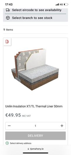 plaster board