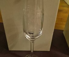 John Rocha Waterford Crystal Flow Collection Trace Flutes (Set of four)unopened