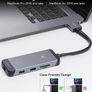 iVanky USB 3.1 Type-C (9-in-Two) Mini Docking Station/Hub 100W PD 3.0 + [2xHDMI UHD 4K/Card Reader/Gigabit Ethernet] (Brand New/Warranty) Image 7