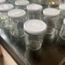 28 Glass Preserving Jars with Lids Various Sizes Job Lot Image 4