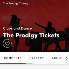 2 x Prodigy Carl Cox SEATED