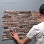 Tile,stone,brick Effect 3D PVC Wall panels Image 10
