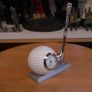 Desk clock golfball Image 5