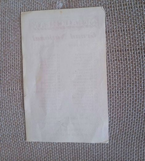 Rare Vintage Grand National Racing Slip
