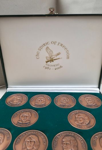 Irish Hunger Strike 25th Anniversary Medal Set | Limited Edition
