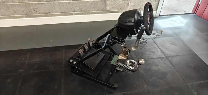 Racing Wheel, Handbrake & Stand