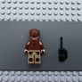 lego super heroes sh0591 Commissioner Gordon minifigure - Reddish Brown Hair and Coat Image 2