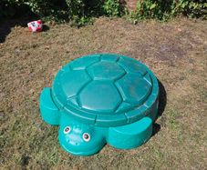 kids garden pool or sandbox