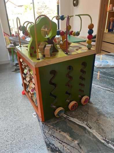 Zany Zoo activity cube