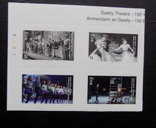Ireland 2021 Gaiety Theatre.150 years Of Opening Nights.N x 4 Self adhesive Stamps.MNH.