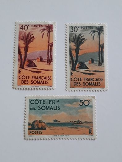 STAMPS - 1947 - French Somalis