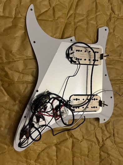 Seymour Duncan Full Shred humbucker pickups fender Stratocaster PICKGUARD SH-10 neck and SH TB 10 bridge set white accessories electric guitar parts