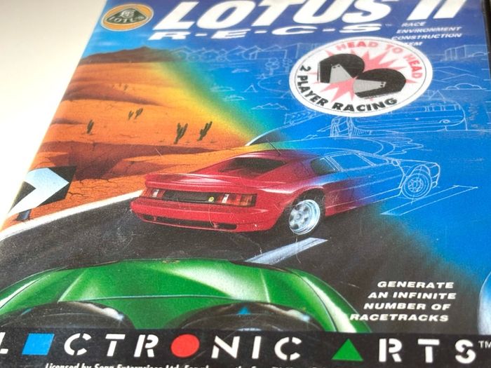 Lotus Challenge RECS 2 for Sega Mega Drive - Boxed and Minty